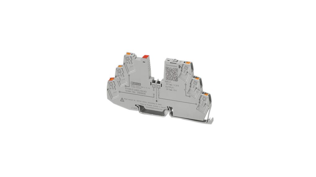 Electronic Device Circuit Breaker, 6A, Push-In, IP20